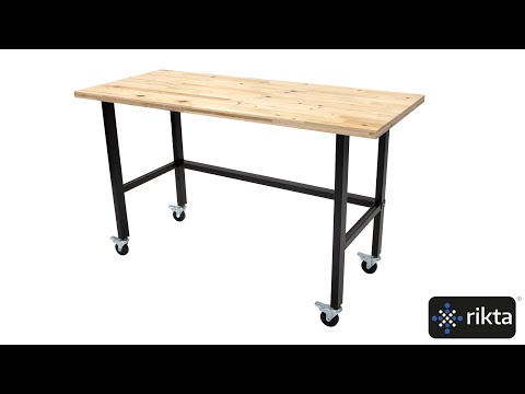 rikta Werkbank mit Rollen (Anwendung)