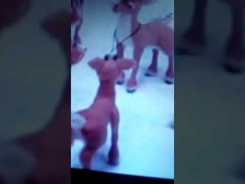 Rudolph missed him with fireball he must save him to go to the reindeer game he is mad