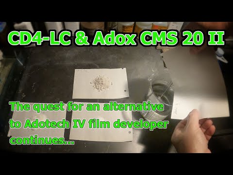 CD4-LC Film Developer & Adox CMS 20 II Black & White Film