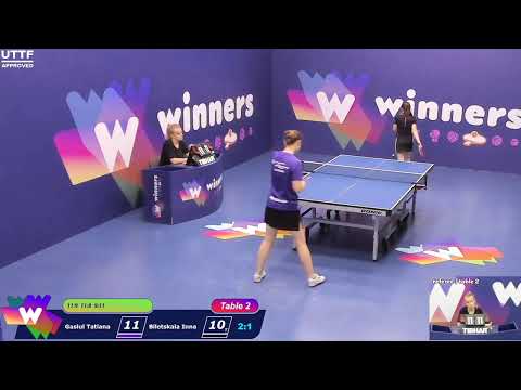 Winners League  16.06.21  Gasiul Tatiana - Biletskaia Inna  17:30