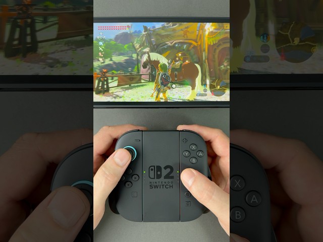 Vídeo relacionado con Nintendo Zelda Breath of The Wild Link Epona Posing T-Shirt Camiseta, Negro, L para Hombre