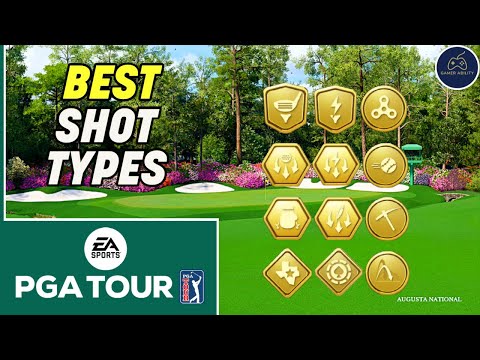 BEST SHOT TYPES & How to Master them in EA Sports PGA Tour 2023!