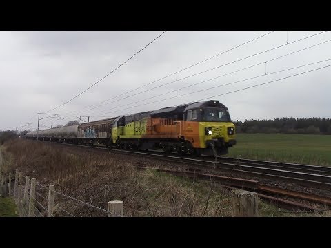 Trains, tones and diverts at Cartland 6/4/18