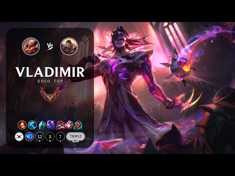 Vladimir Top vs Jayce - KR Grandmaster Patch 13.5