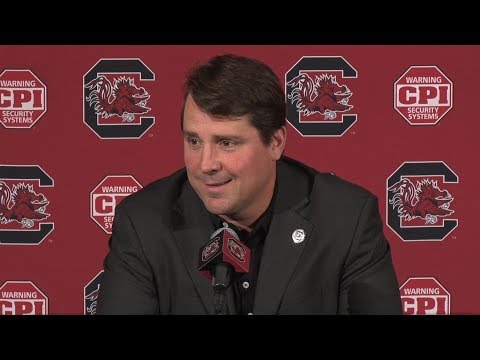 Will Muschamp Bowl Announcement News Conference — 12/3/17