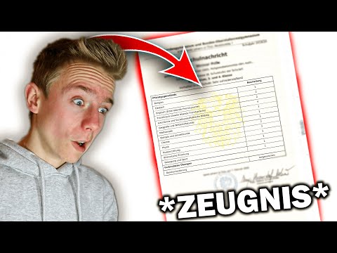 Ich zeige euch mein ZEUGNIS 2020 😱