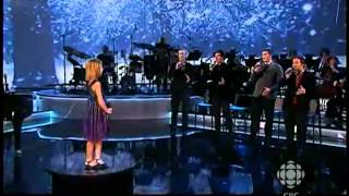 Jackie Evancho &quot;Silent Night&quot;  Canadian Tenors