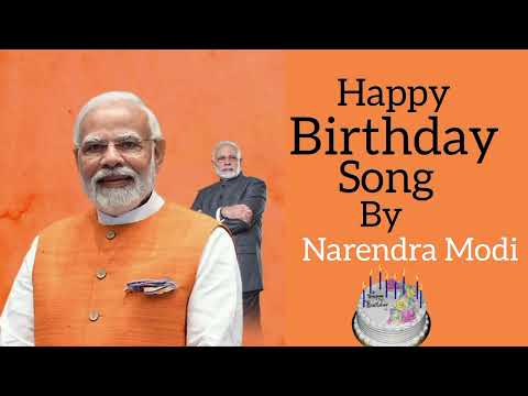 Happy Birthday Song 🥳/ Singer Narendra Modi / Narendra Modi songs