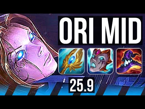 ORIANNA vs AHRI (MID) | 12/1/11, Legendary | KR Master | 25.9