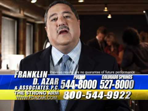 Franklin D. Azar Speaks as a Personal Injury Lawyer in Denver, Colorado.
