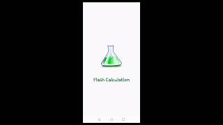 Flash Calculation : A native mobile application