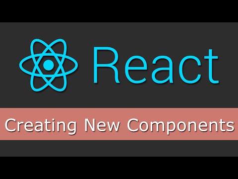 React JS Tutorials for Beginners 13 Creating New Components