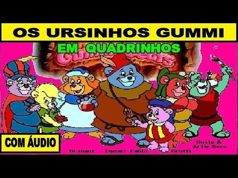 URSINHOS GUMMI EM DIA DE SORTE 😊🍓🍉 Gibis - Mimi e Bibi Quadrinhos Narrados