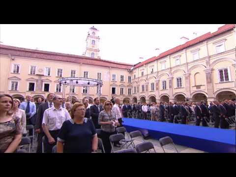 National Anthem of Lithuania 05.07.2013