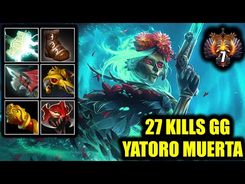 🔥 WTF 27 KILLS GG - Yatoro - Muerta - Dota 2 Pro Game Highlights