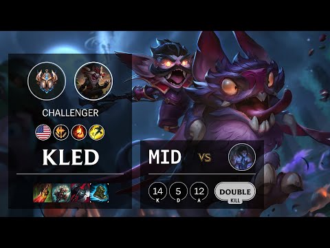 Kled Mid vs Sylas - NA Challenger Patch 10.13