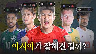 WC에서 아시아가 잘해진 걸까?
