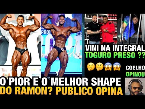 TOGURO FOI PRESO ? - QUAL FOI O PIOR FÍSICO DO RAMON ? PÚBLICO COMENTA - VINI NA INTEGRAL + COELHO