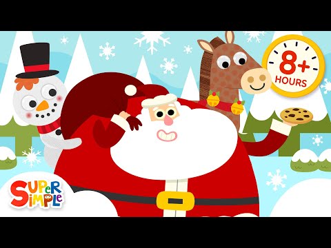 Morning Christmas Songs Routine | Holiday Music for the festive season! ☃️ | Super Simple Live