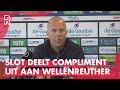 'De gepakte penalty was een CRUCIAAL MOMENT' | Slot reageert na derbyzege van Feyenoord op Sparta