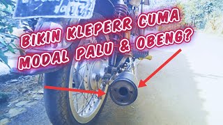 Download lagu Cara bikin knalpot GL kleper tanpa pakai las cukup dengan obeng dan palu mp3