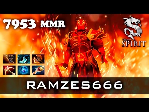 Dota 2 - RAMZES666 Ember Spirit - 7953 MMR Ranked Match