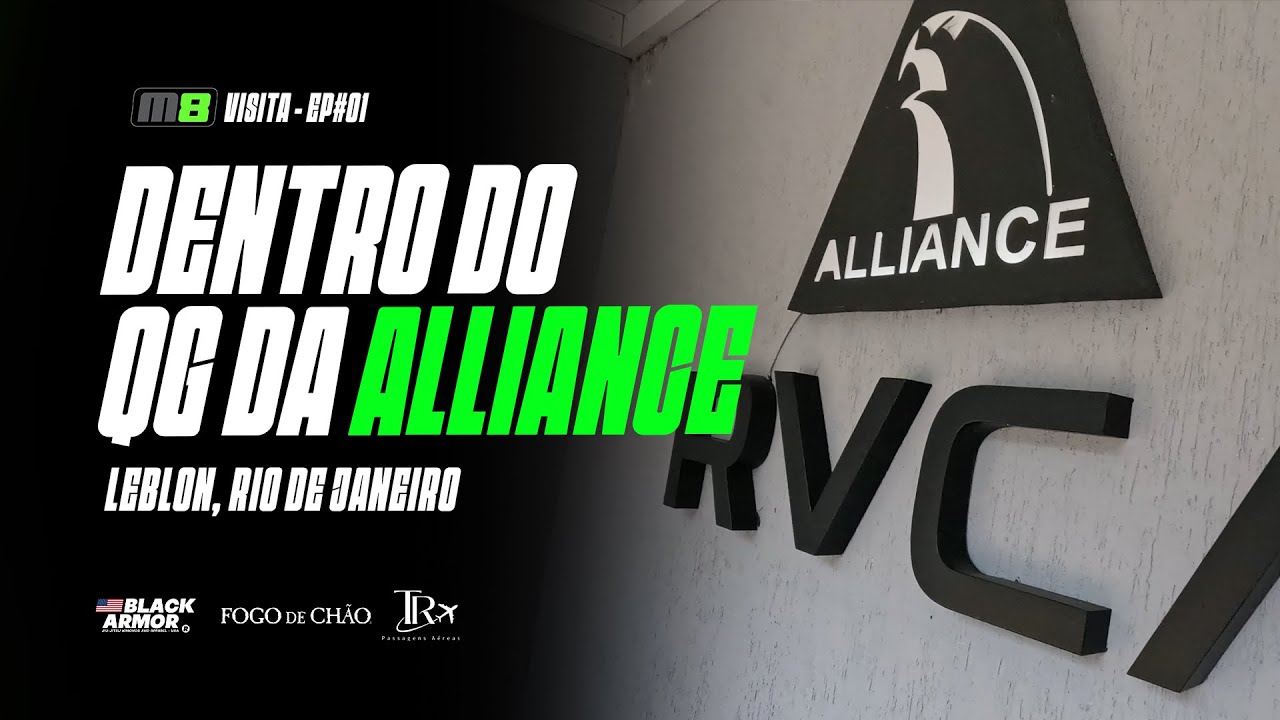 Visitamos o QG da Alliance Jiu-Jitsu no Leblon — O coração do Jiu-Jitsu no Rio 🥋🔥