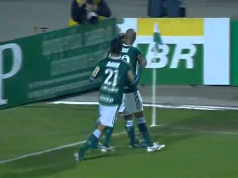 Gol do Maikon Leite - Palmeiras 3x0 Santos - 9ª Rodada (Br 2011)