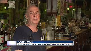 PJ's Lager House bar for sale for $2.2 million