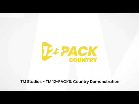 TM Studios - The TM 12-PACKS: Country Jingle Package Demonstration (2021)
