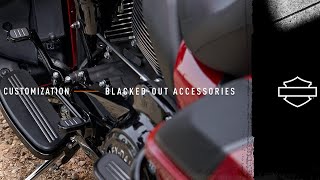 Harley-Davidson | Customization - Blacked Out Styling