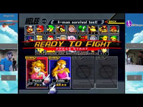 Birmingham Brawl 15 Melee Singles WR4 - Raisin (Peach) vs. Moogle (Sheik)