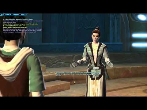 SWTOR Consular Story Cinnabar is promoted to Jedi