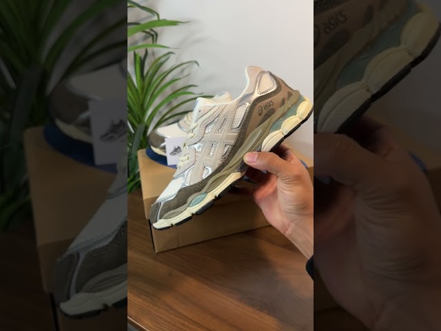 Asics Gel NYC Cream Mocha Kayano 14 Sneakers