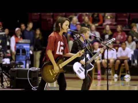 6th-grade band WJM performs at halftime of Stanford game (2014)