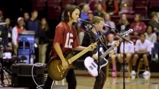 6th-grade band WJM performs at halftime of Stanford game (2014)