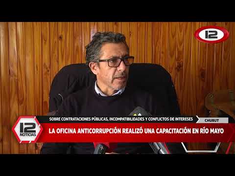 CHUBUT | LA OFICINA ANTICORRUPCIÓN REALIZÓ UNA CAPACITACIÓN EN RÍO MAYO