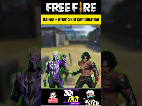 If You Use Kairos & Orion Skill Combination 🧐 Your EP Bar Will Become Colorful 🏳️‍🌈 Free Fire