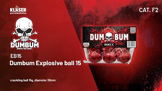 Explosive ball 15