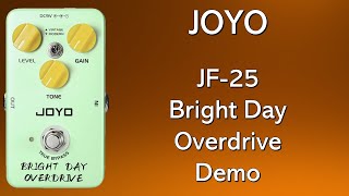 Video thumbnail for Joyo Bright Day Overdrive - Demo by Chris Benton