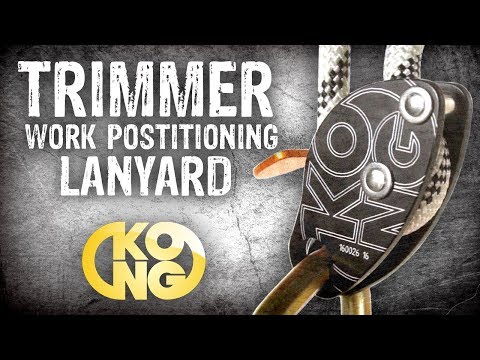 Kong Trimmer Adjustable Work Positioning Lanyard