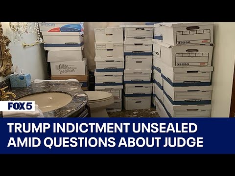 Trump indictment unsealed amid questions about judge