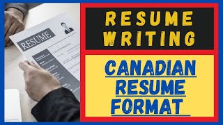 How to make Canadian resume | Canadian style resume | canadian cv format