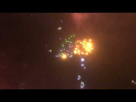 30 corvettes vs 20 medium ships