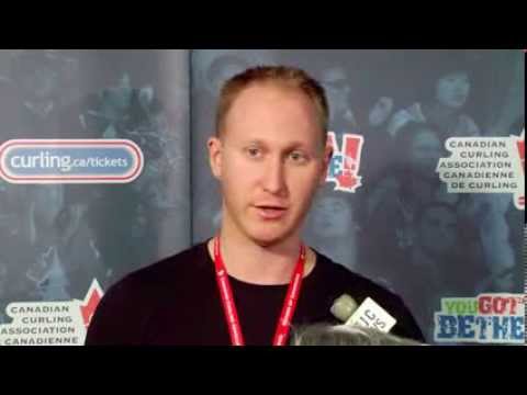 Sochi Gold-Medallists Media Scrum - 2014 Tim Hortons Brier