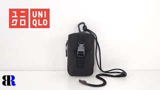 Uniqlo Utility Neck Pouch - Unboxing | Black