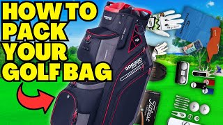 10 Things Every Golfer Should Have in Their Bag! (How To Pack Your Golf Bag)