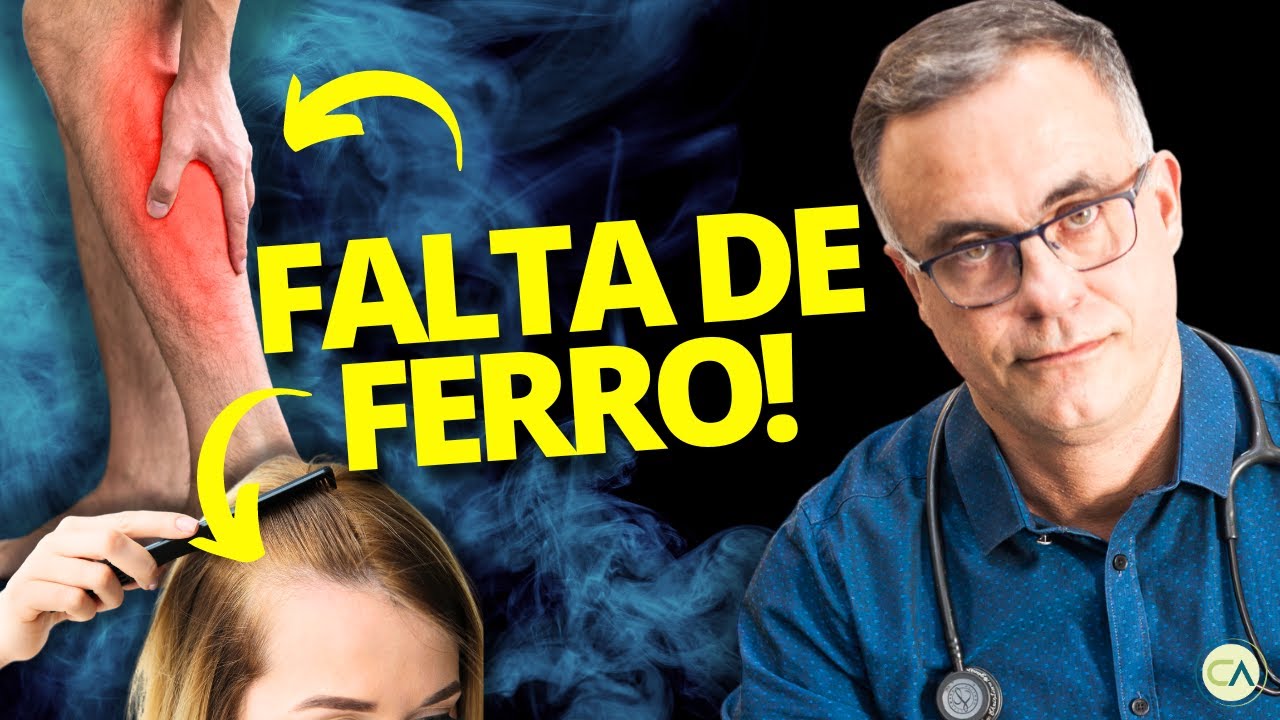 SINTOMAS de FALTA de FERRO que você PRECISA CONHECER
