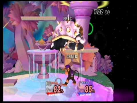 Project M - Craig (Diddy) vs Eric (Bowser) - Match 246 - Week Long Smash Fest