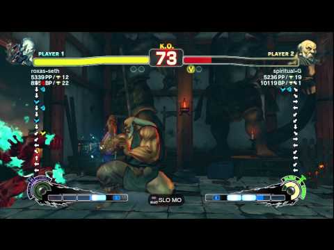 roxas-seth [Seth] vs. spiritual-G [Gouken] | SSF4 Arcade Edition